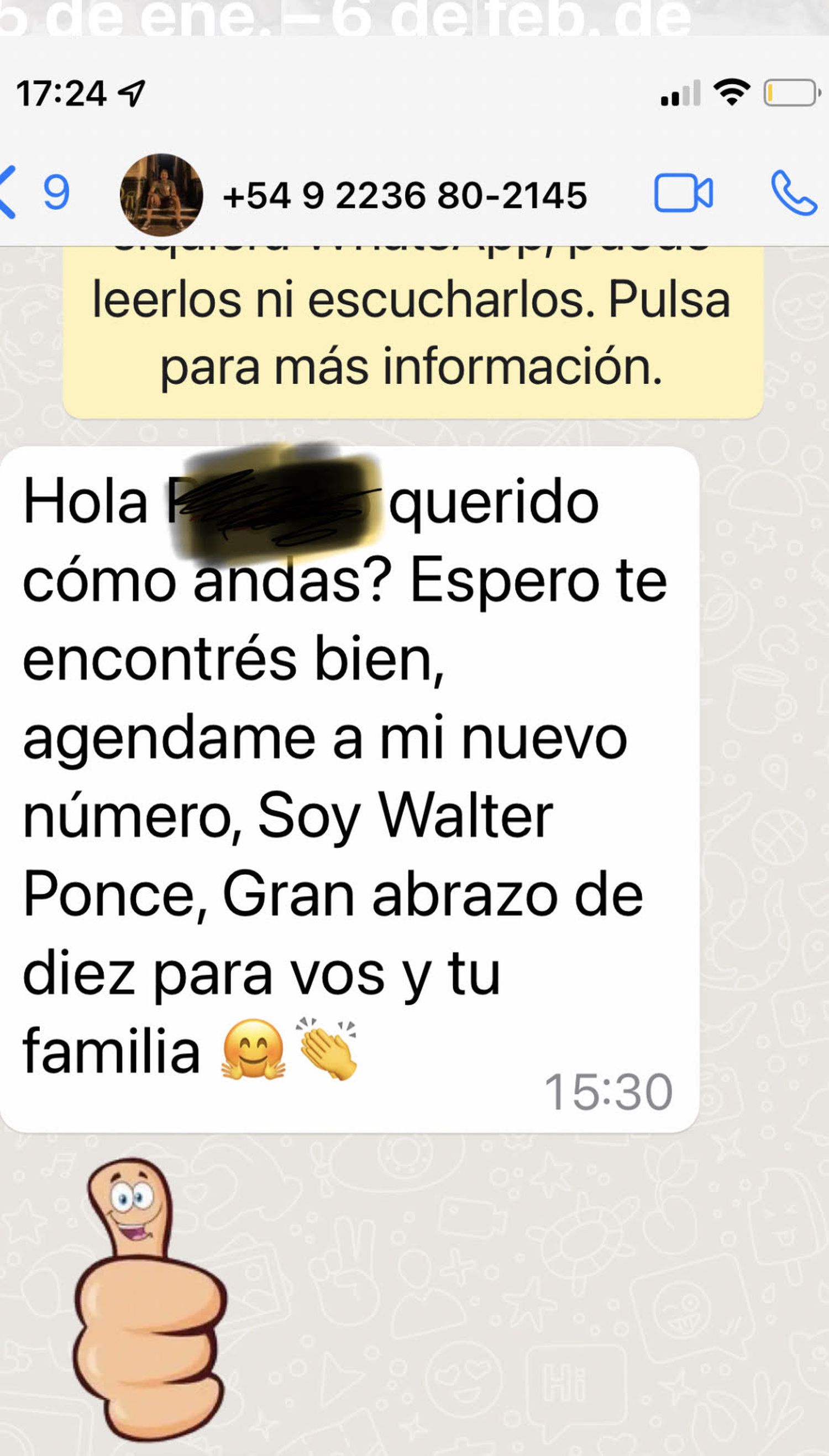 Empresario de la ciudad denunció acoso y una presunta estafa telefónica