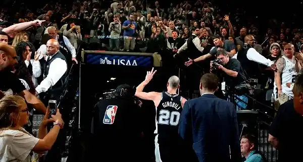 San Antonio dio detalles del retiro de la 20 de Manu Ginóbili