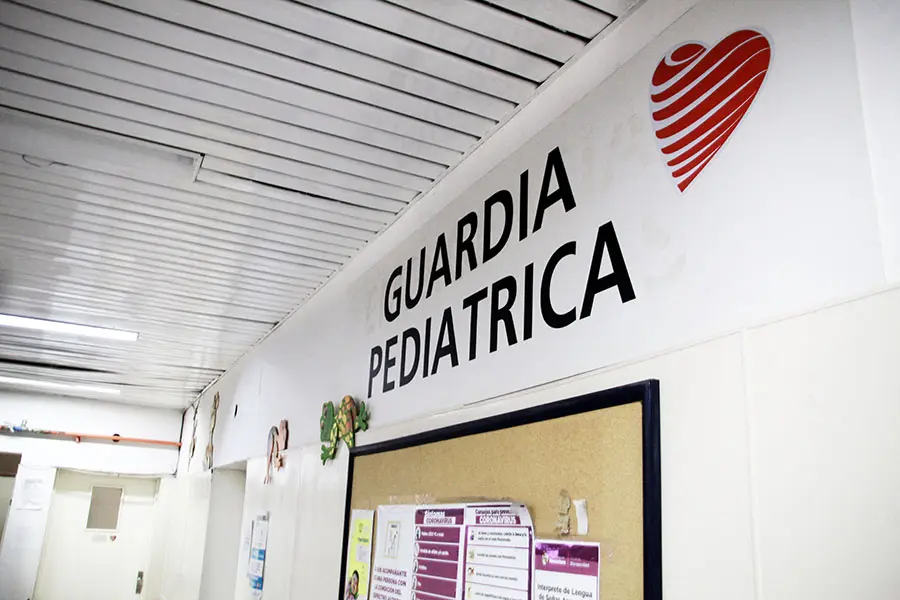 Guardia pediátrica y consultorios desbordados