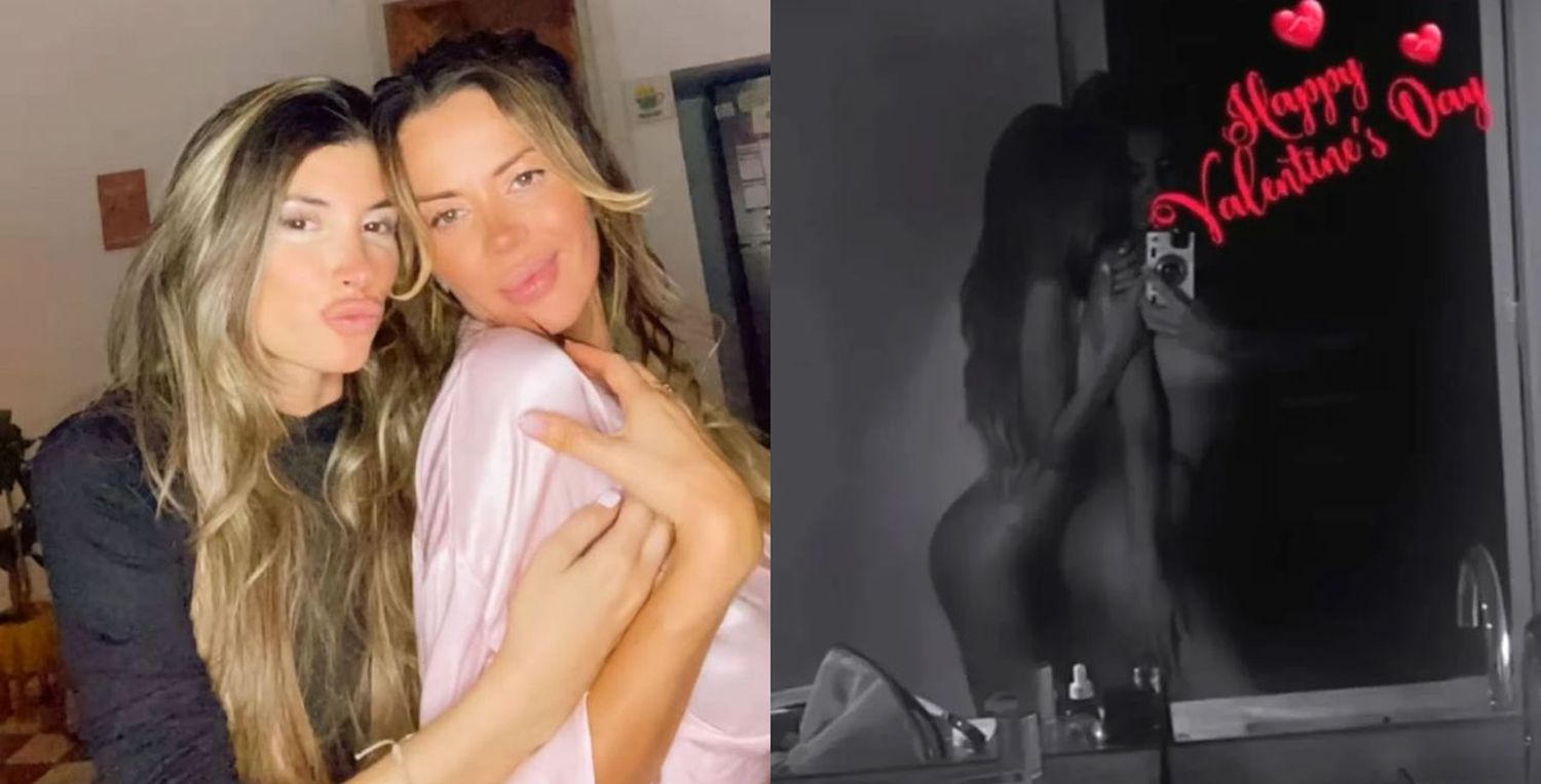 Karina Jelinek posteó una foto hot con Flor Parise por San Valentín y después la borró: el motivo
