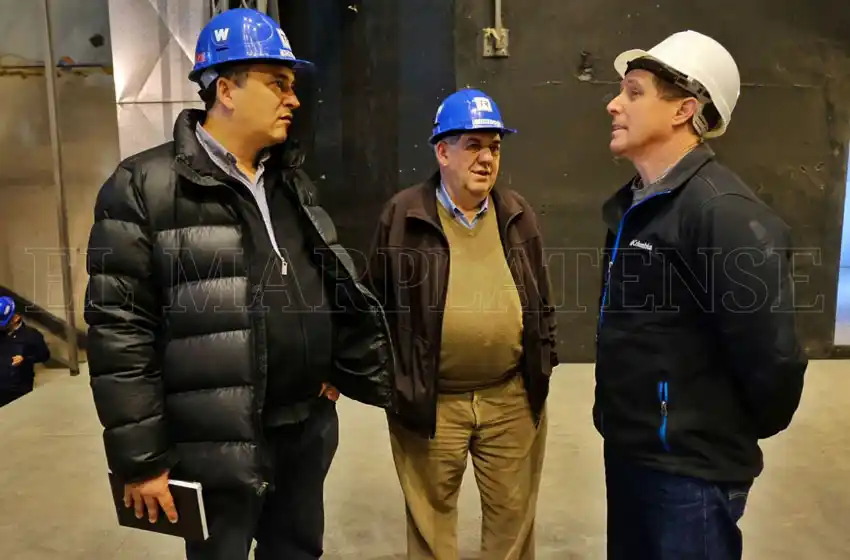 El presidente del Concejo Deliberante visitó las obras en el Tronador