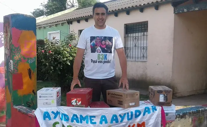 El desafío de un pack de leche por cada kilómetro