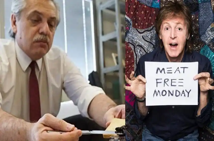 Paul McCartney le escribió a Alberto Fernández para que Argentina se sume a una campaña vegana