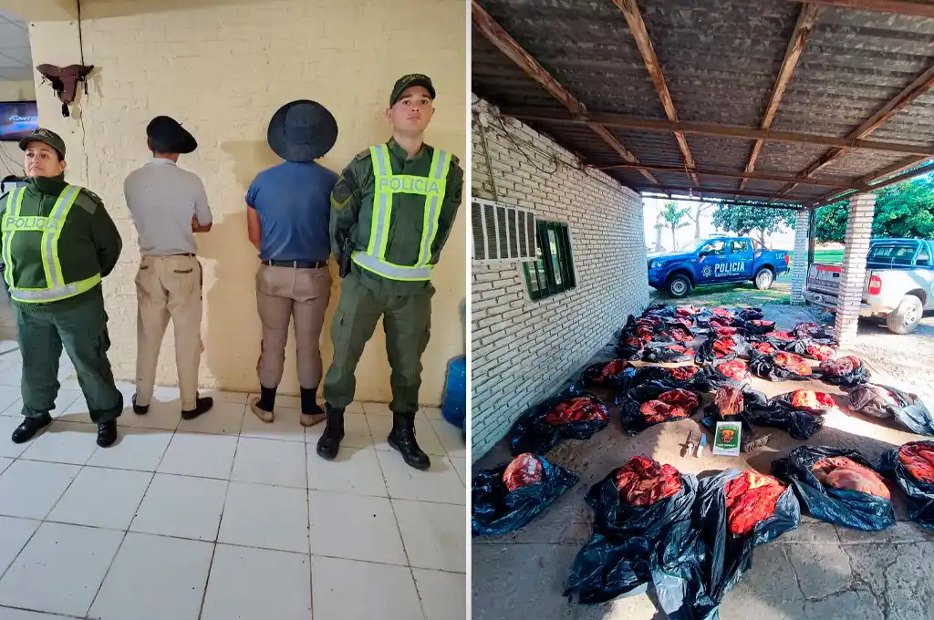 Pilar: secuestraron casi una tonelada de carne en mal estado en la caja de una camioneta