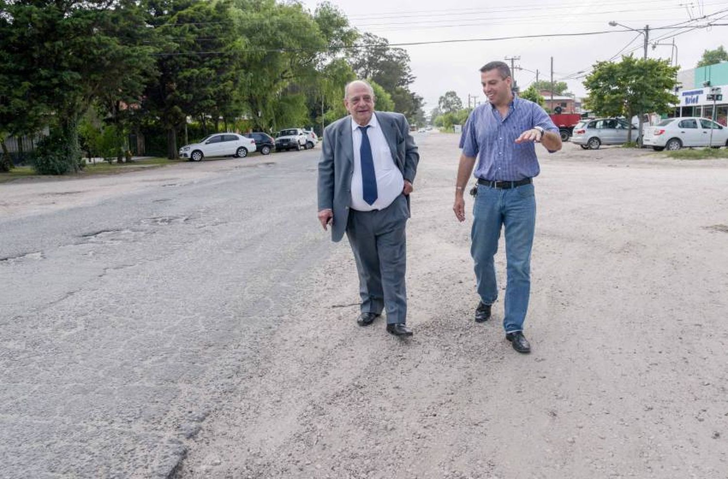 Comenzó la obra de ensanchamiento de la avenida Constitución