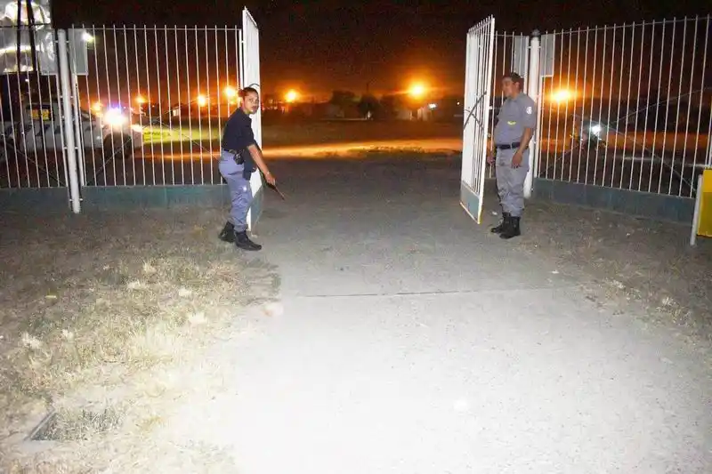 La Policía detuvo a un hombre 
que fue herido con machete