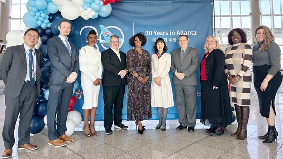 Korean Air Celebrates 30 Years of Service at Atlanta Airport with Special Event