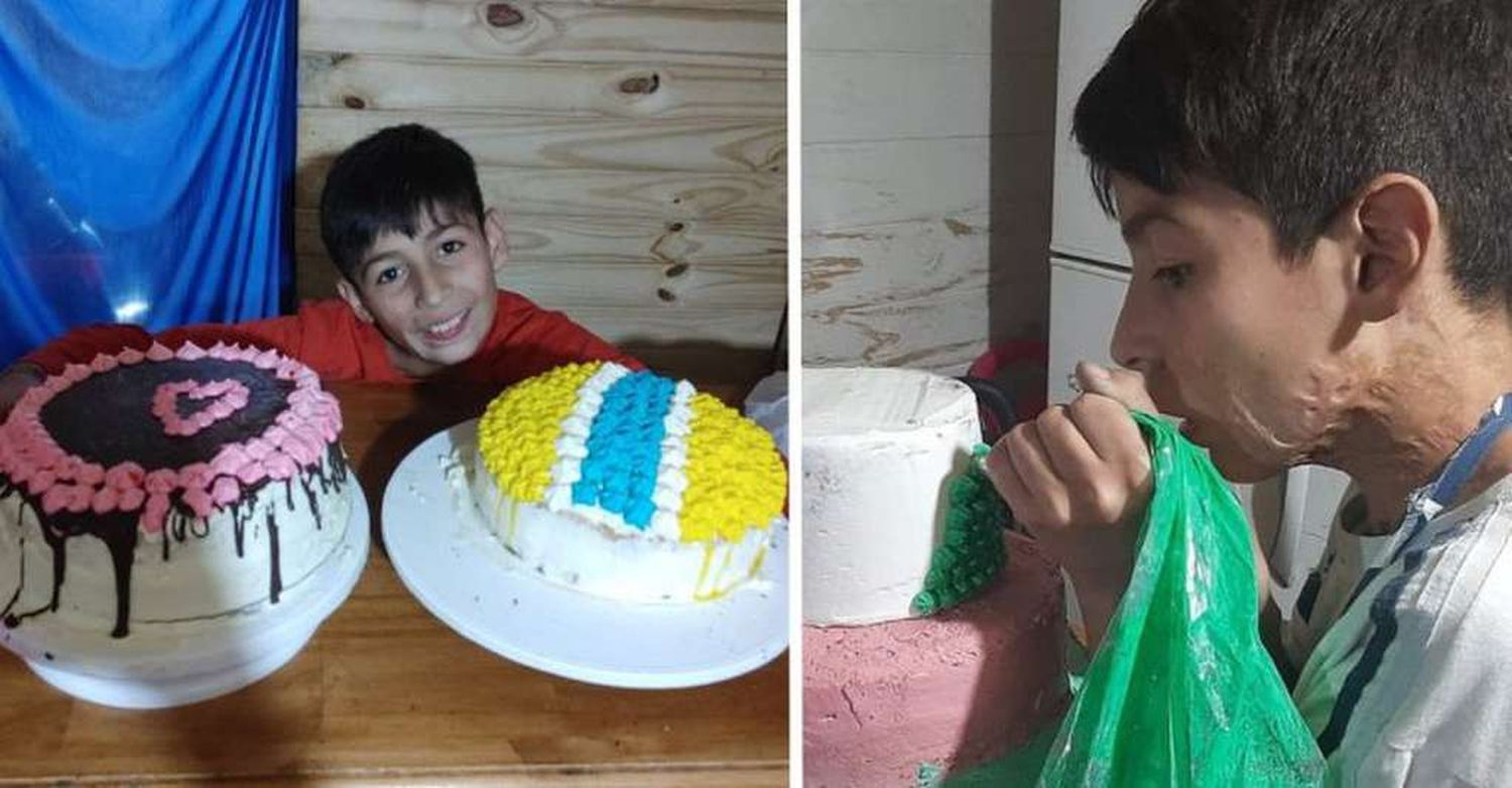 Joaquín Nahuel, el nene pastelero, sufrió ciberbullying por Twitter
