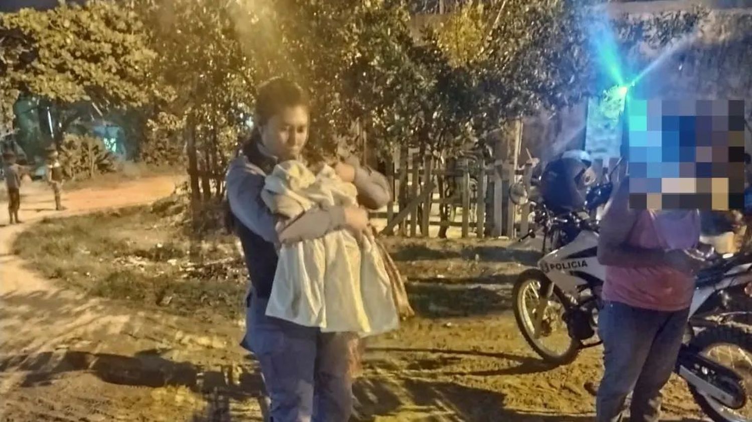 Encontraron sano y salvo al bebe de 20 días de vida que era buscado por sus familiares