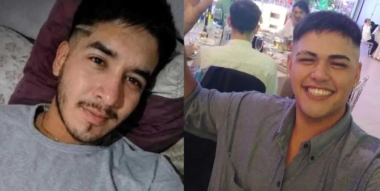 Ariel Macchi, de 28 años y Franco Herrera, de 23, murieron tras ser atacados a tiros desde un auto.