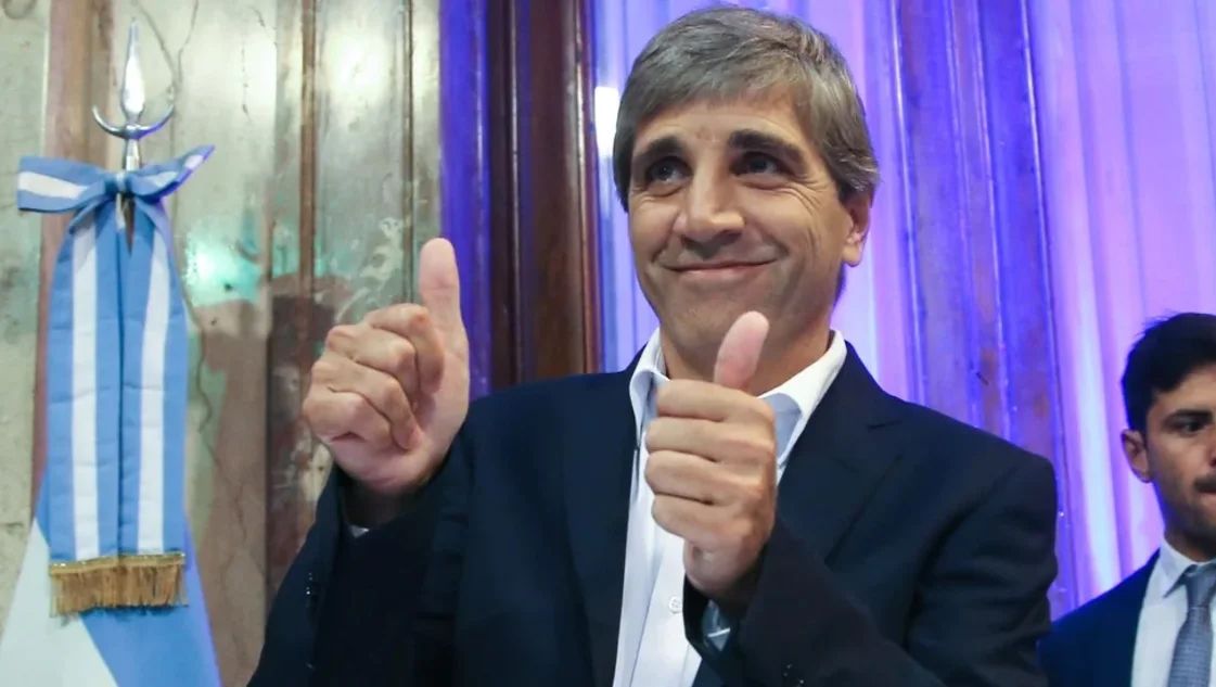 Ministro de Economía, Luis Caputo