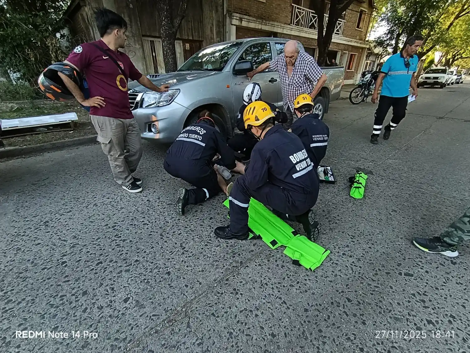 Crédito: Bomberos de Venado Tuerto.