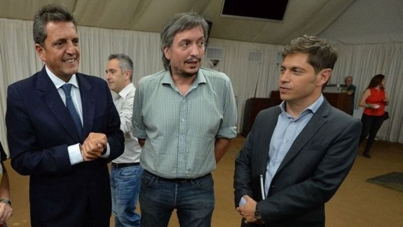 Axel Kicillof, Máximo Kirchner y Sergio Massa debaten contrarreloj la letra chica del acuerdo electoral bonaerense
