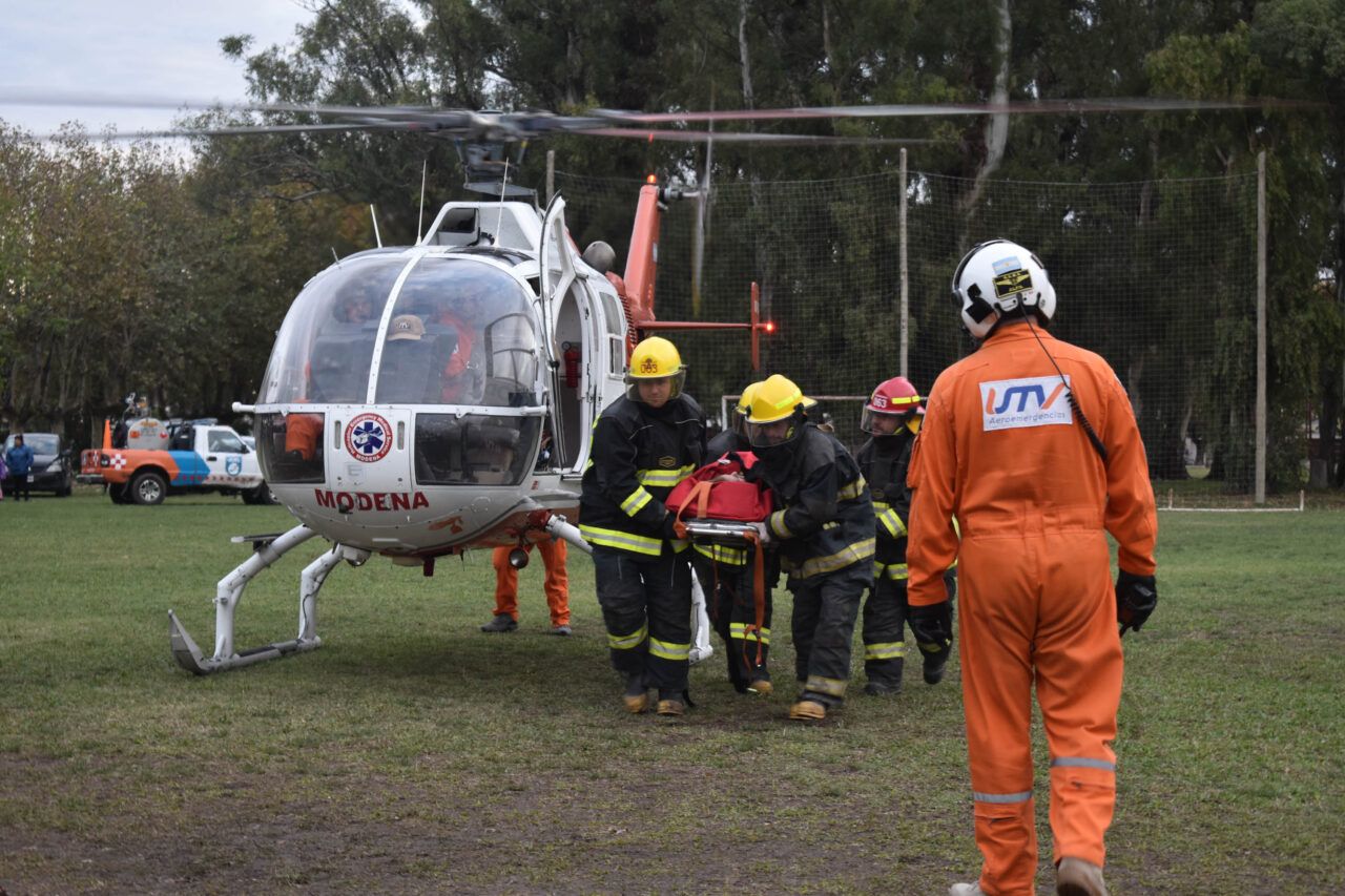 Gran noticia: Carreras ya cuenta con el servicio de helicóptero sanitario