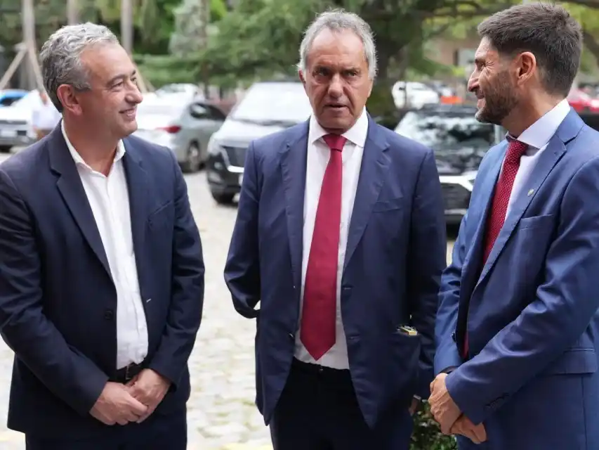 Rosario ahora "es un destino que presentamos al mundo como de calidad y seguro”, dijo Daniel Scioli junto a Javkin y Pullaro.