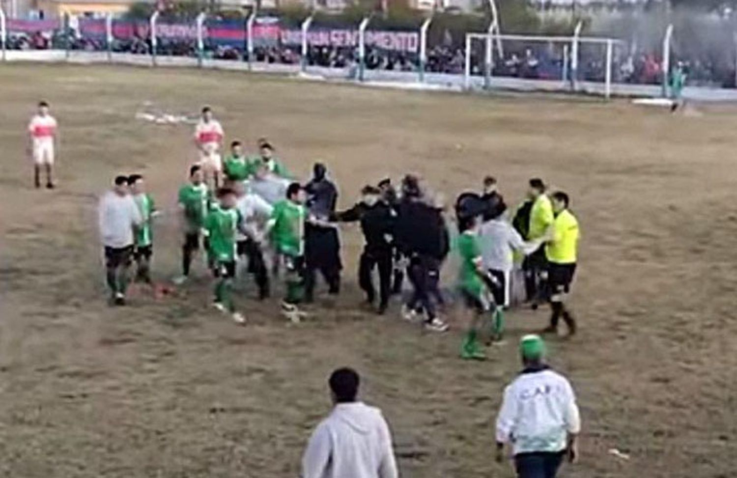 Incidente en una nueva fecha de la Liga Villaguayense de Fútbol