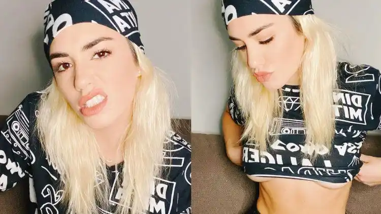 Provocativas fotos de Lali Espósito desde Madrid