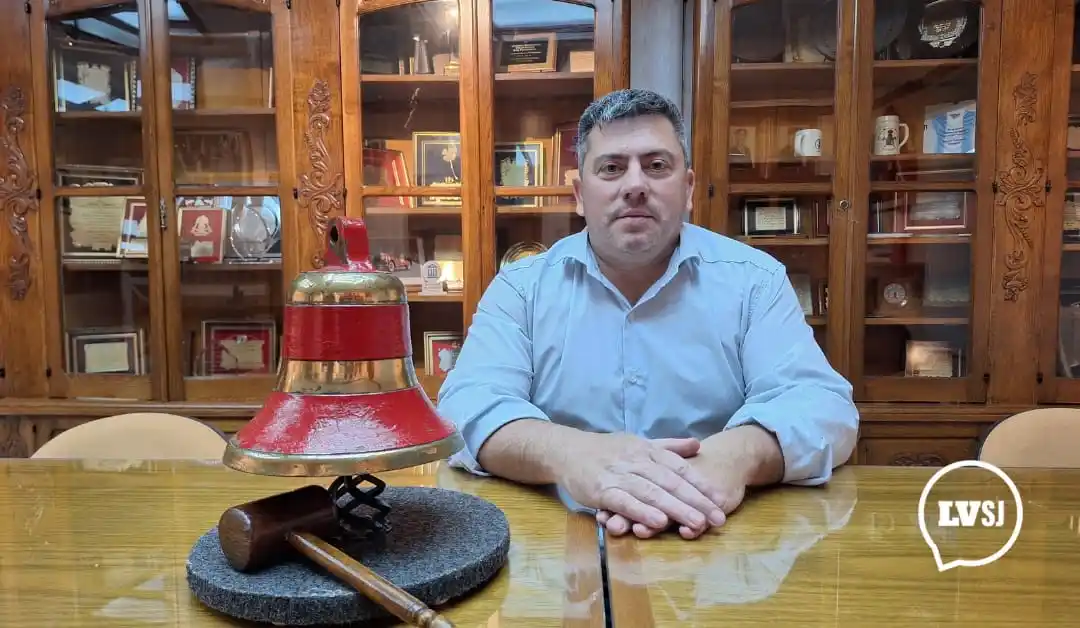 Javier Panero asumió como presidente de la Sociedad Bomberos Voluntarios