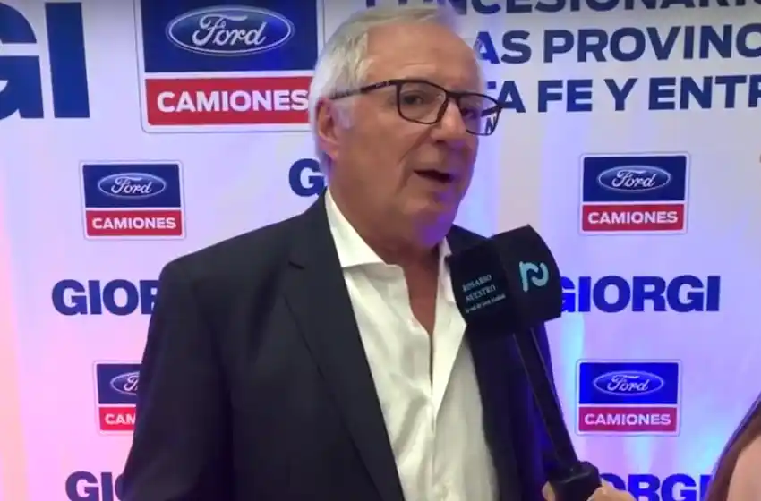 Giorgi inauguró una mega concesionaria de Ford Camiones