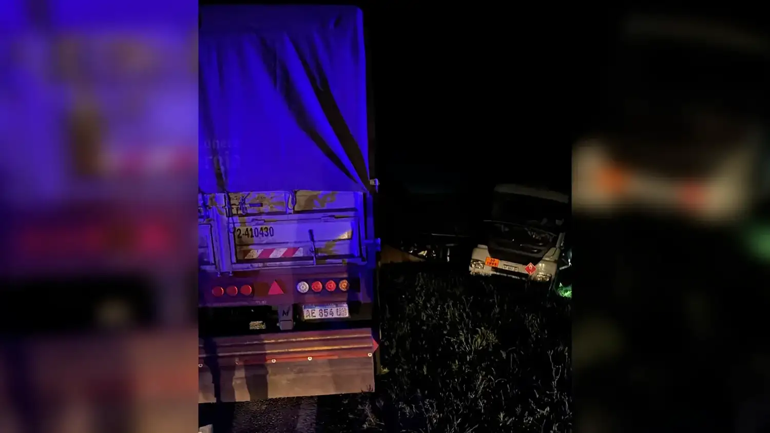 Grave accidente entre dos camiones en la Ruta Nacional 34 a la altura de Hersilia