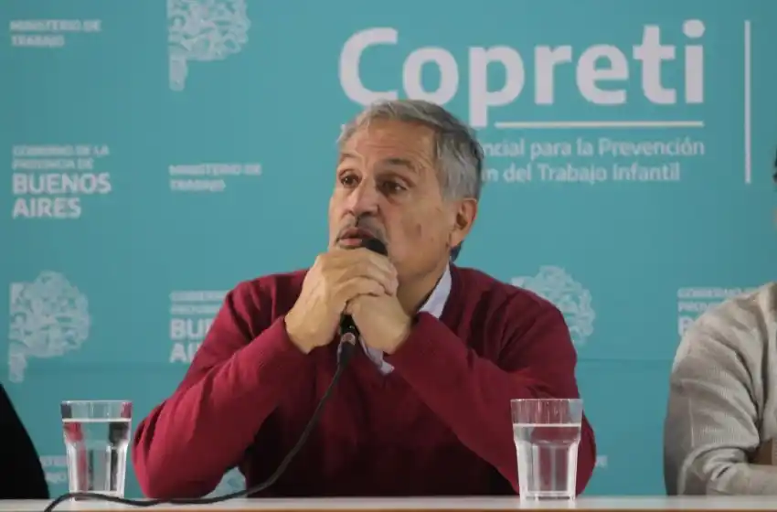 El coordinador del Ministerio de Trabajo en región VIII, Raúl Calamante.