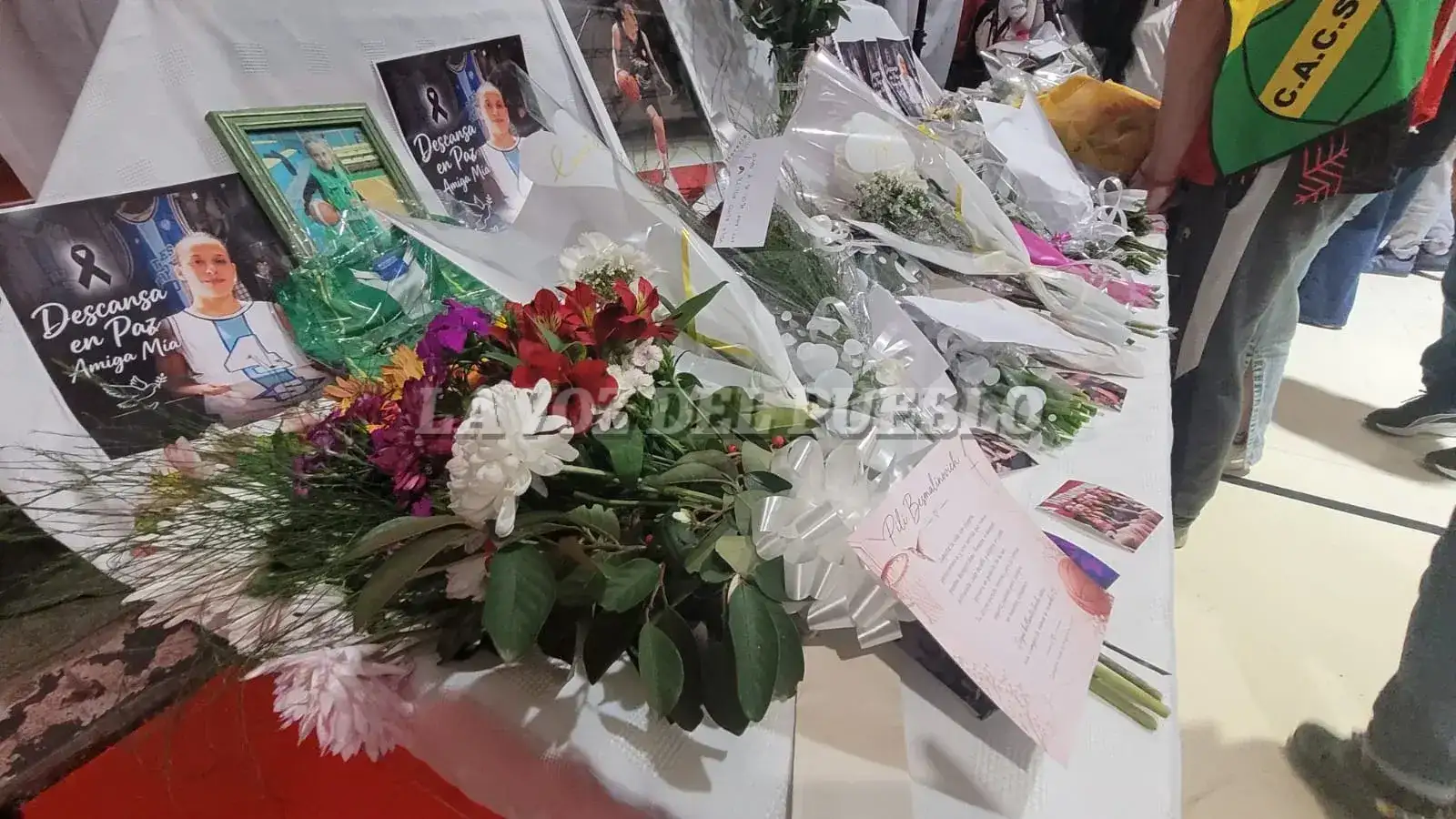 Conmovedor último adiós a Pilar