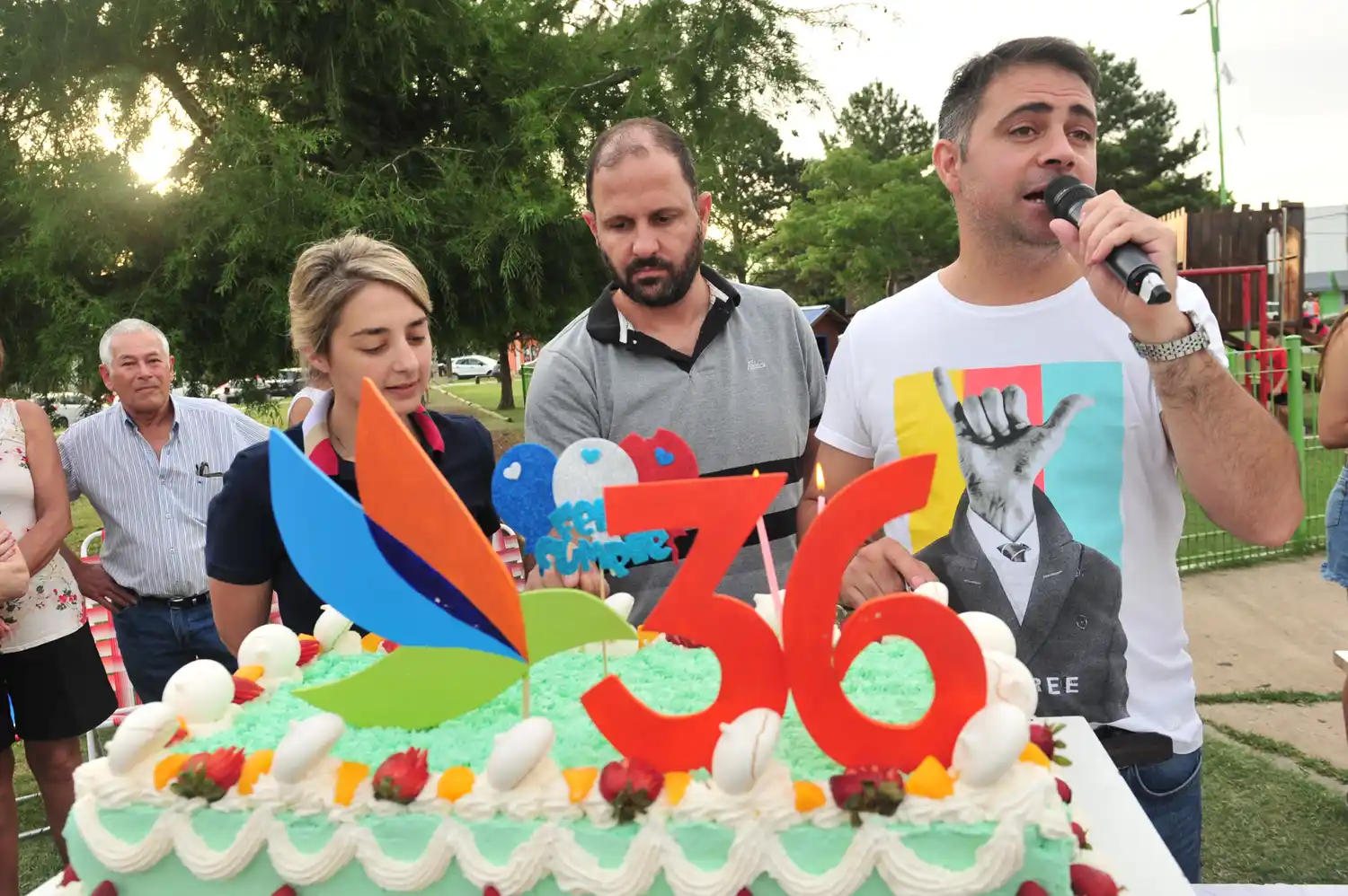 A puro baile, Pueblo General Belgrano celebró los 36 años de su fundación