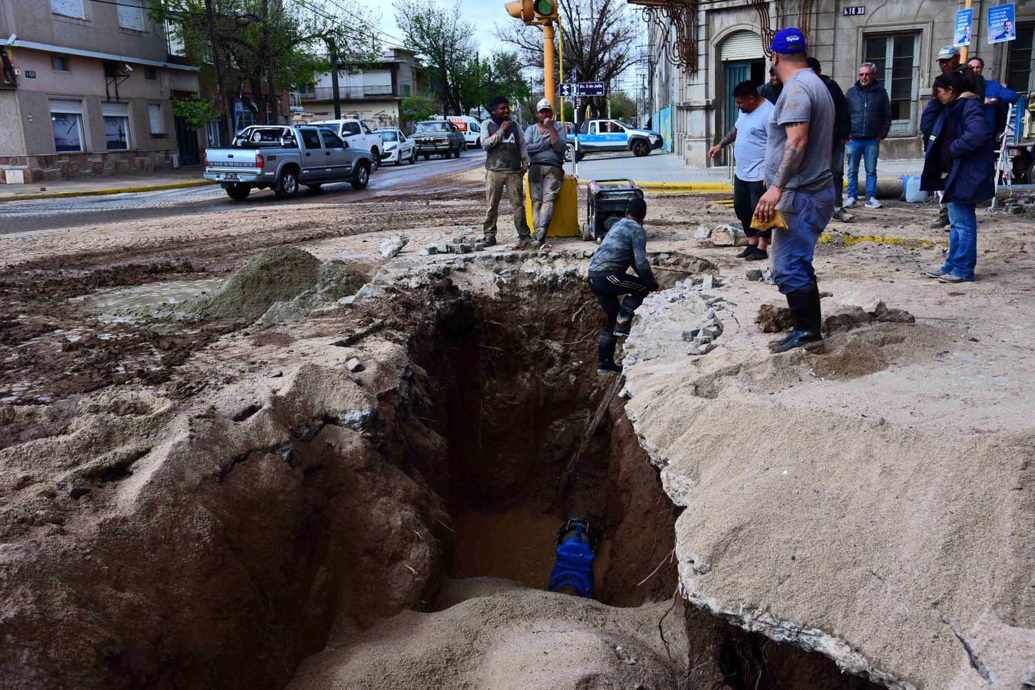 Amos anunció corte general de agua para este miércoles
