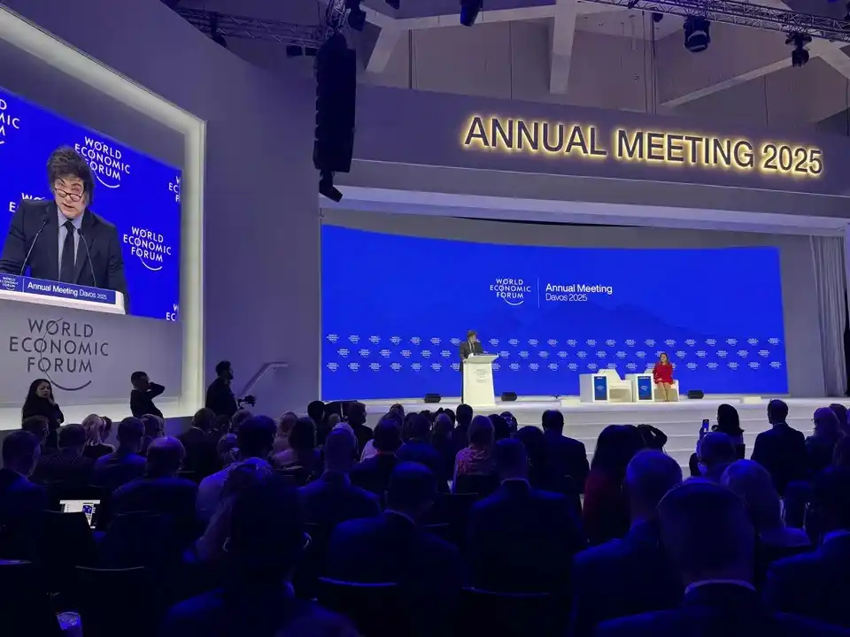 El discurso de Javier Milei en Davos: el Gobierno debe enfocarse en la economía y no en la sexualidad ajena