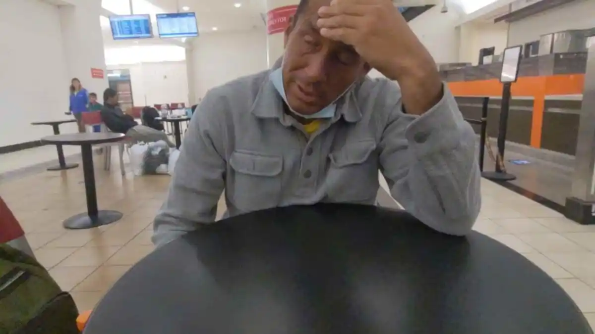 La historia de Orlando: “El Pure” que llegó en autobús con jóvenes migrantes venezolanos a Washington DC