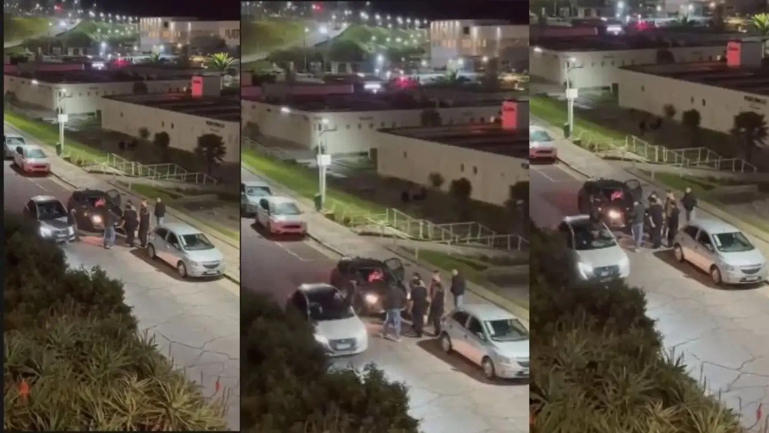 Violenta pelea en la vía pública terminó con un joven atropellado