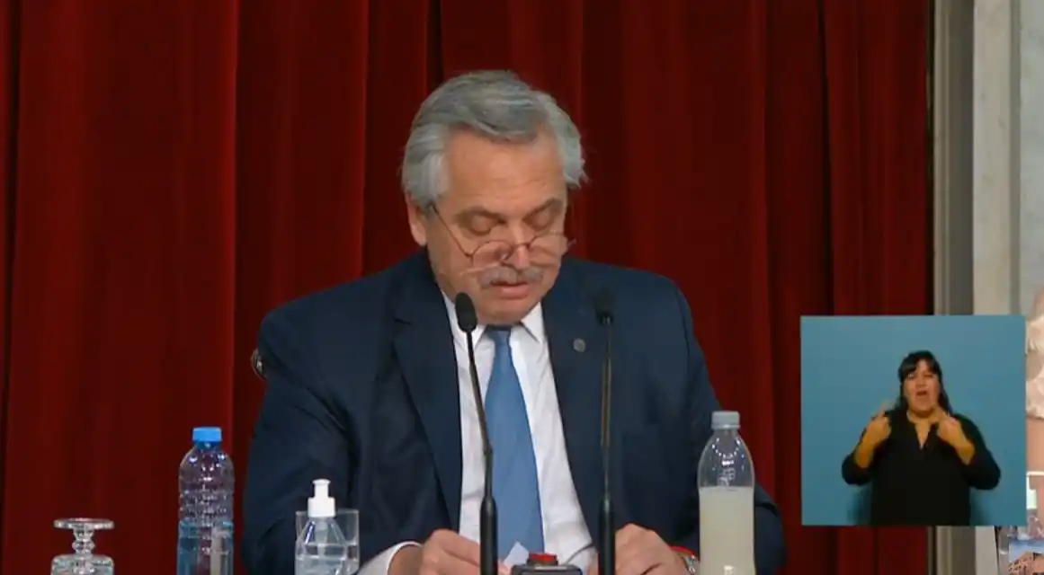 Deuda con el FMI: “No debemos permitir nunca más un endeudamiento irresponsable”, dijo Alberto Fernández 