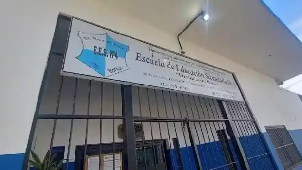 Escuela Secundaria Ricardo Rojas Media N°4, en la localidad bonaerense de San Martín