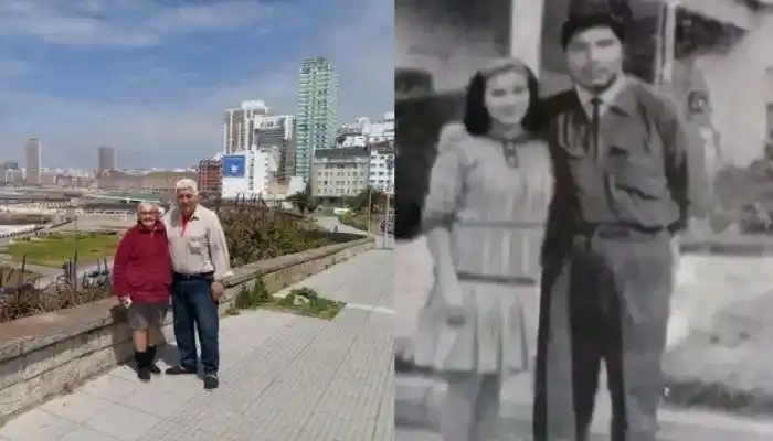 Se conocieron por un amigo y llevan 56 años casados