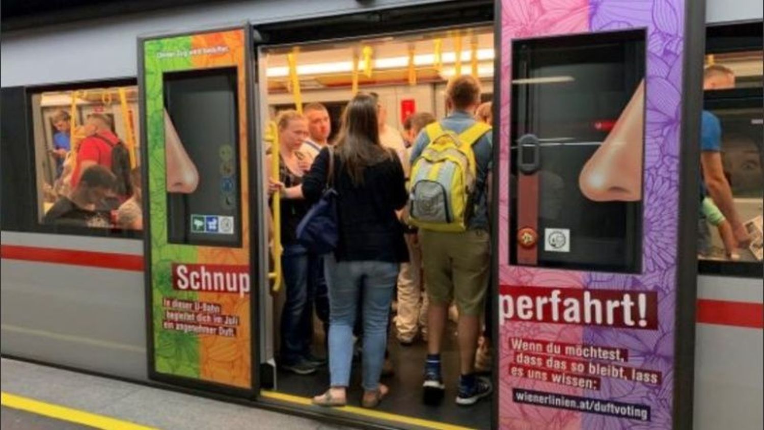 Viena perfuma los vagones del metro para evitar los malos olores