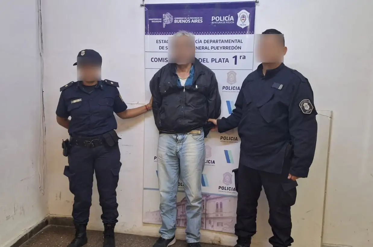 El hombre fue detenido en su lugar de trabajo.
