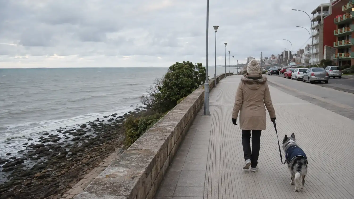 Mar del Plata tendrá un martes frío, con máxima de apenas 9°C