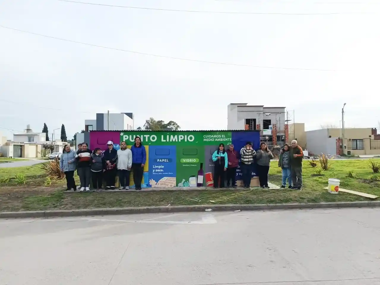 Punto Limpio. Nuevos contenedores en Lobería