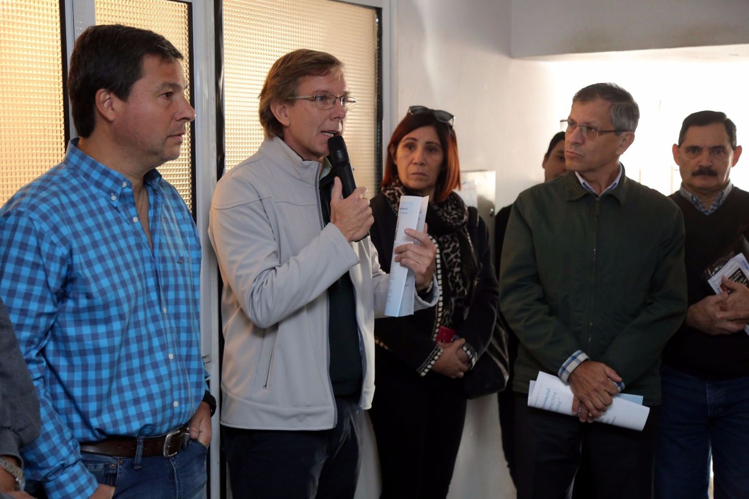Trabajadores del IAPV expresaron su rechazo a las medidas de la Nación