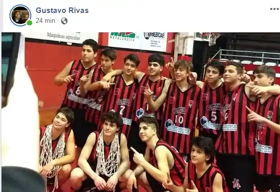 El polémico posteo de Gustavo Rivas: "Gracias, gurises, por esta alegría"