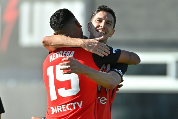 River aceleró en el primer tiempo y después descansó