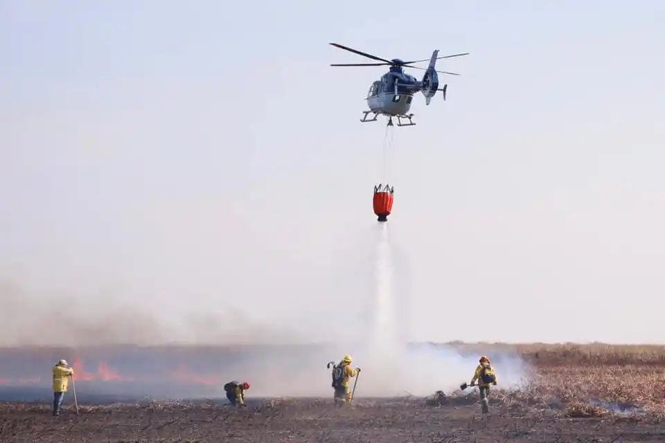 Cabandié presentó un escrito en la Fiscalía Federal de Victoria para que se investigue la causa de los incendios