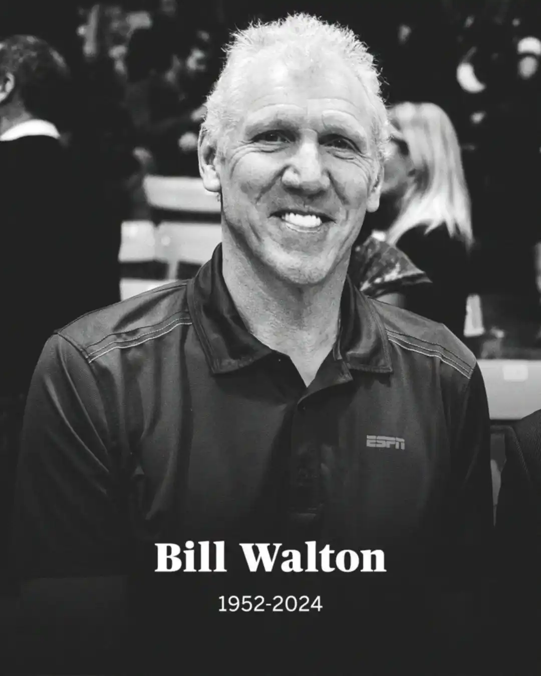 Emotivo adiós a Bill Walton, leyenda de la NBA