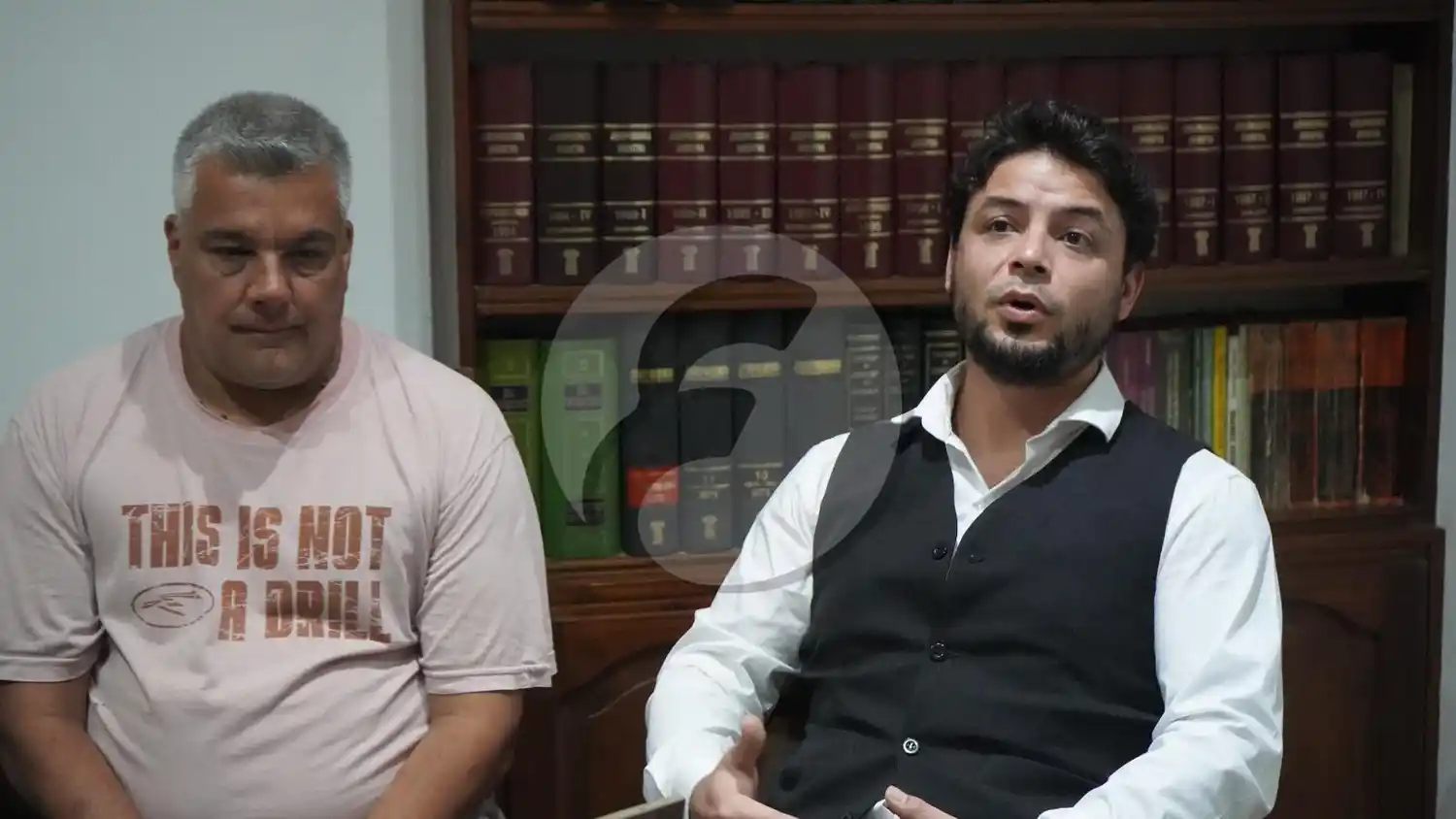 Guillermo Coronel y Javier Lahorca