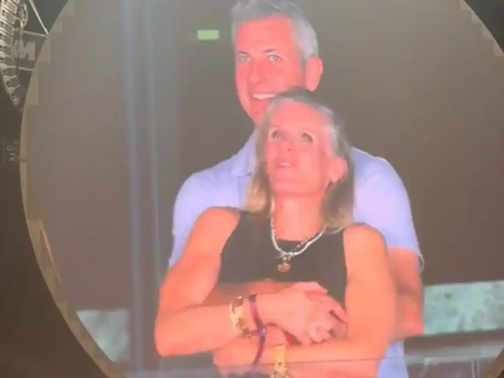 Mirá el momento en que la cámara capta la infidelidad