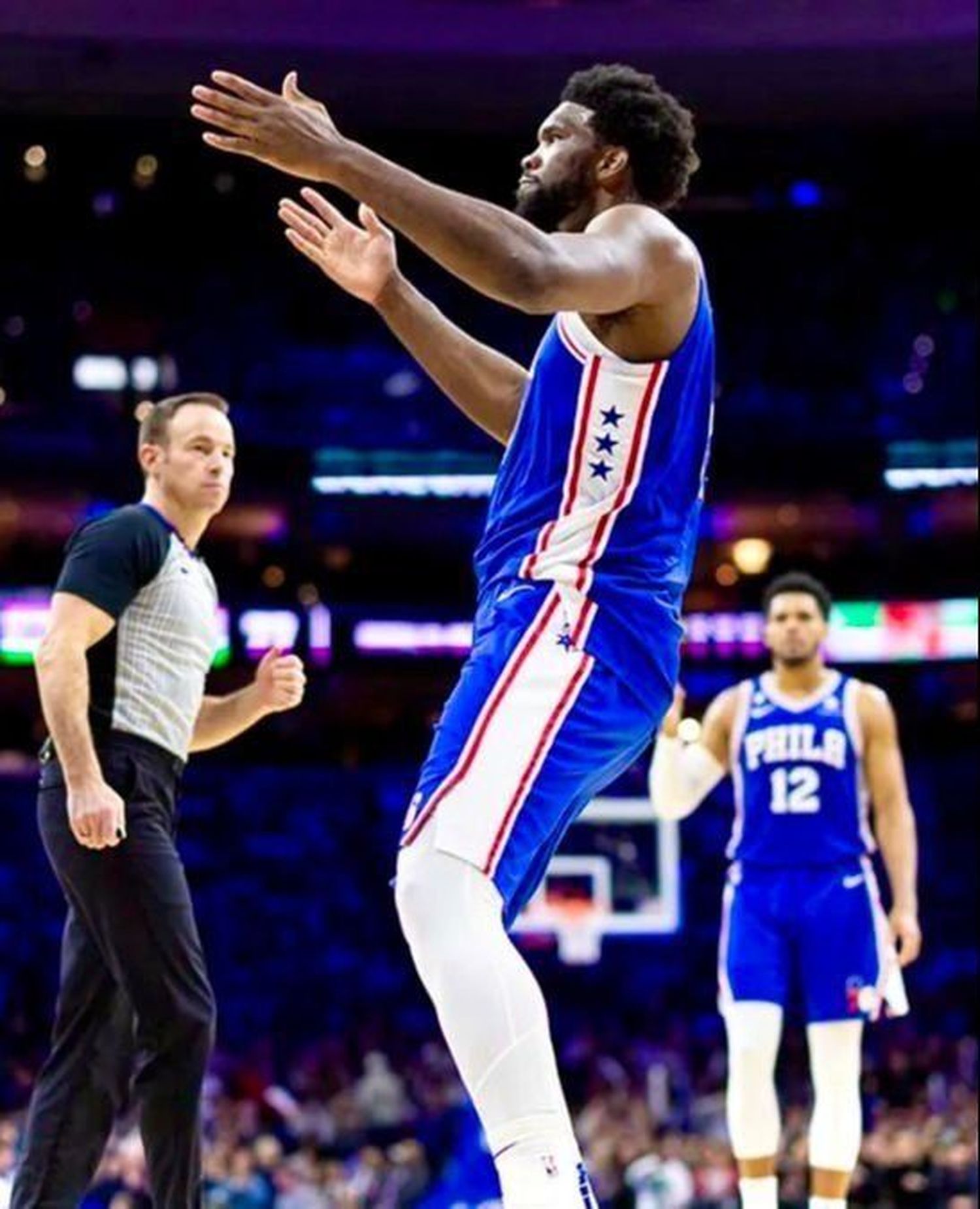 El gesto por el que la NBA sancionó a Joel Embiid