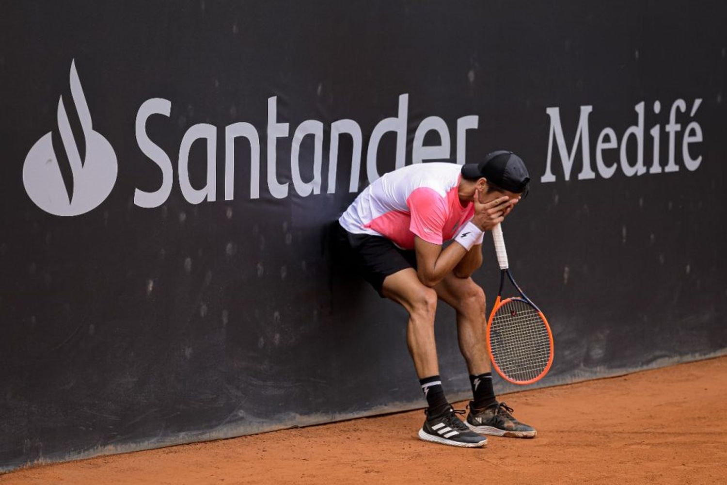 Coria no pudo ante Burruchaga y se despidió del torneo.