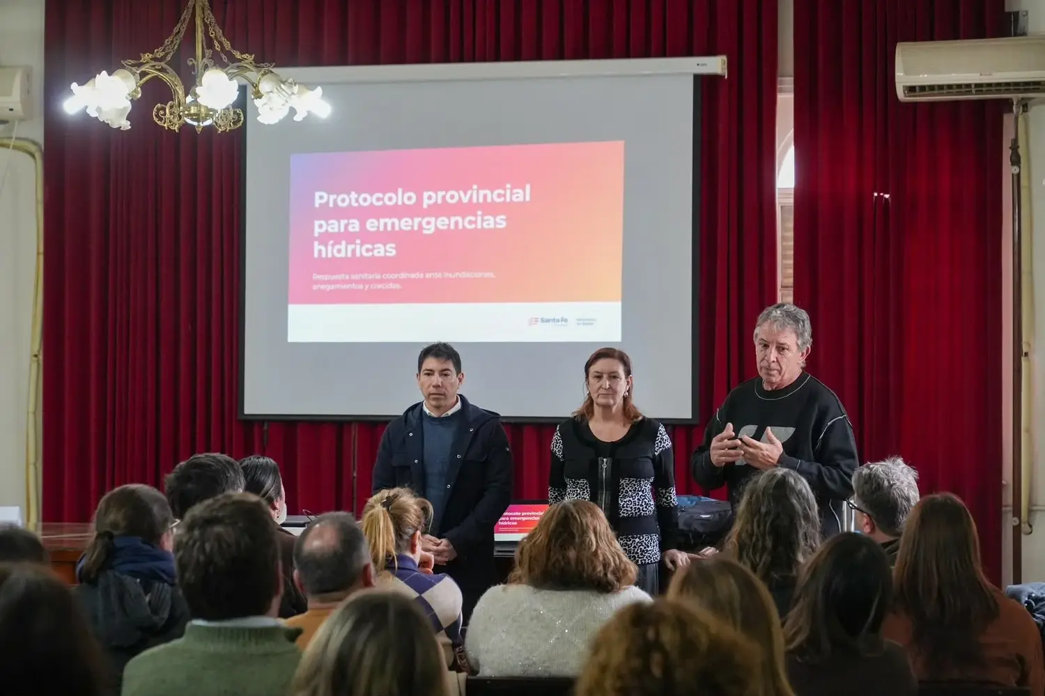 El Niño: Santa Fe capacitó a equipos de salud y Rafaela será una de las próximas sedes