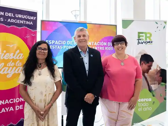 Se presentó en Paraná la Fiesta Nacional de la Playa de Río de Concepción del Uruguay