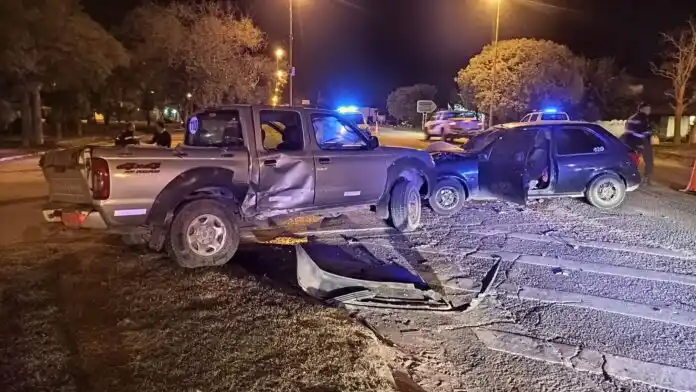 Un aprehendido tras un choque en Almafuerte y ruta 228